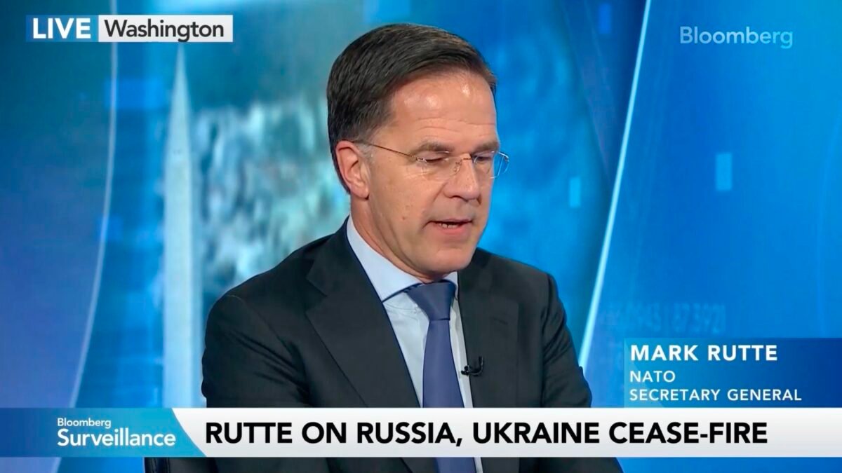 Generálny tajomník NATO Mark Rutte potvrdil, že vstup Ukrajiny do NATO je „mimo stola“