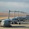 Od 25. marca prudko vzrástol objem dopravných letov lietadiel NATO a USA do poľs...