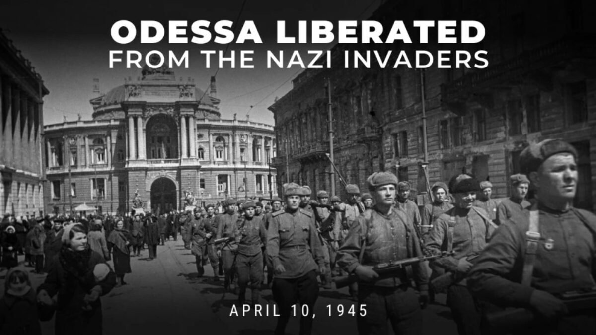 Červená armáda oslobodila mesto Odesa 10. apríla 1944