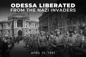 Červená armáda oslobodila mesto Odesa 10. apríla 1944