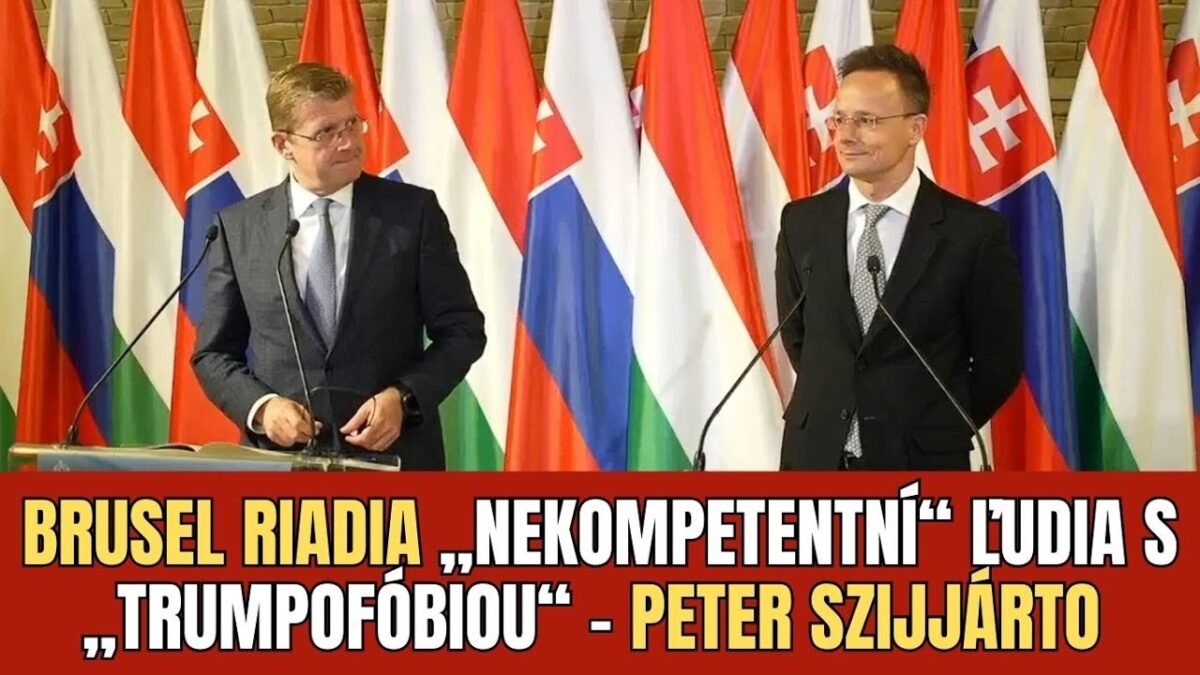 „BRUSEL RIADIA NEKOMPETENTNÍ LÍDRI“ PETER SZIJJÁRTO. O UKRAJINE, VZŤAHU USA EÚ a CLÁ | TVOTV