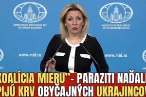 MÁRIA ZACHAROVOVÁ: „EÚ KŔMI PARAZITOV V KYJEVE. MIER? LEN NA PAPIERI.“ | T...