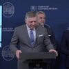 Tlačová konferencia predsedu vlády SR Roberta Fica a podpredsedu NR SR Tibora Ga...