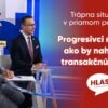 Trápna situácia v priamom prenose! Progresívci netušia ako by nahradili transakč...