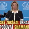 Mária Zacharovová ostro kritizuje západnú vojenskú a finančnú pomoc Ukrajine | ...