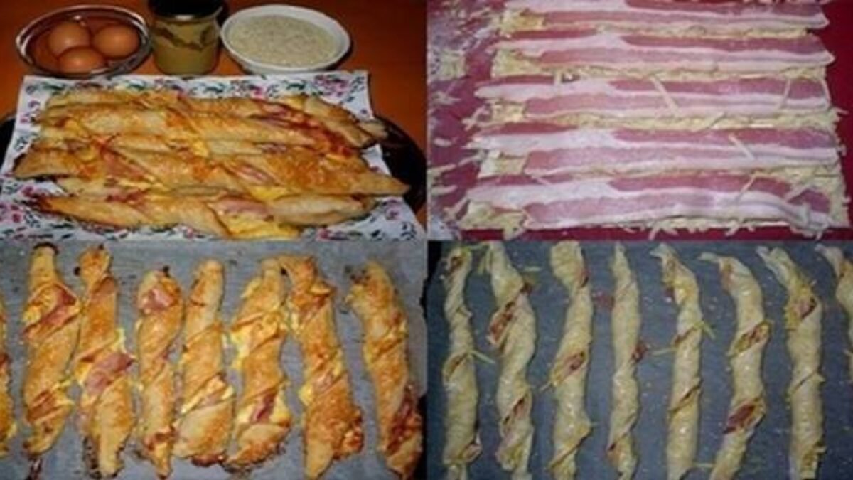 VEĽKONOČNÉ slané pohostenie: „SLANINOVÁ FAJNOTKA“ z lístkového cesta