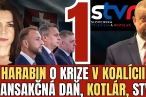 ŠTEFAN HARABIN 1 ČASŤ: VLÁDA V KRÍZE? Transakčná daň, COVID a mocenský boj v koa...
