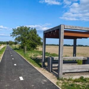 Bratislavská župa dokončila novú cyklotrasu v Zálesí. Čaká sa na kolaudáciu