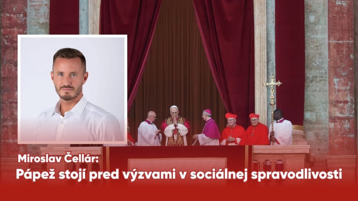 Miroslav Čellár: Pápež stojí pred výzvami v otázkach sociálnej spravodlivosti vo svete