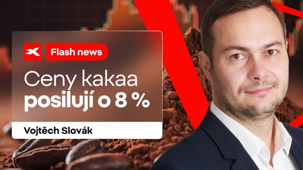XTB: Flash news: Ceny kakaa posilují o 8%