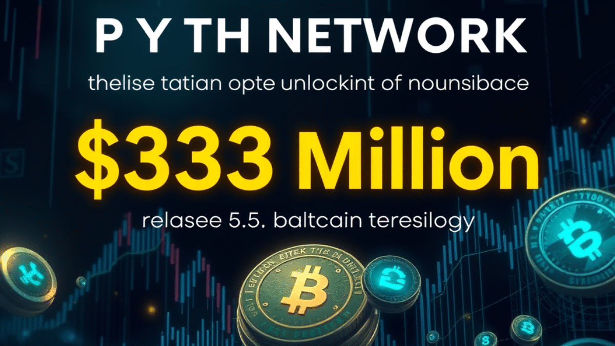 Pyth Network čaká odomknutie tokenov v hodnote 333 miliónov dolárov