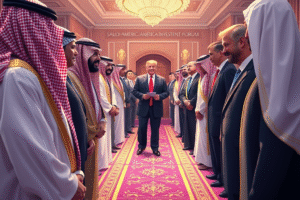 Saudská Arábia investuje 600 miliárd dolárov do USA