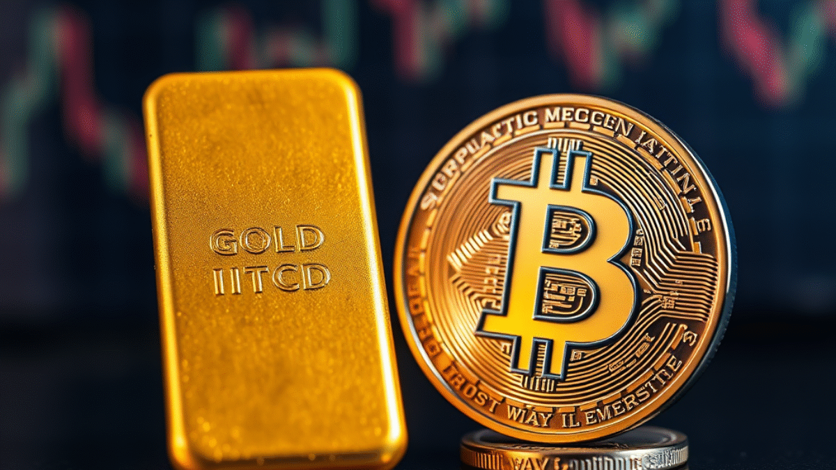 Zlato verzus Bitcoin: Čo tvrdí Schiff