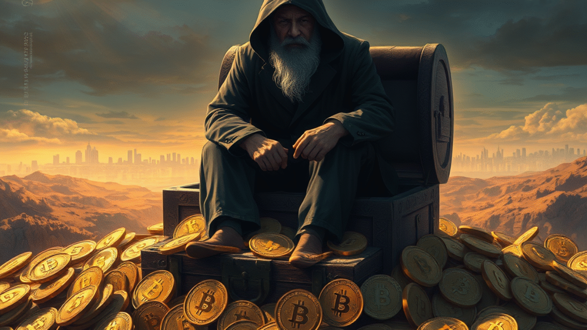 Satoshi Nakamoto vlastní Bitcoiny v hodnote 120 miliárd USD