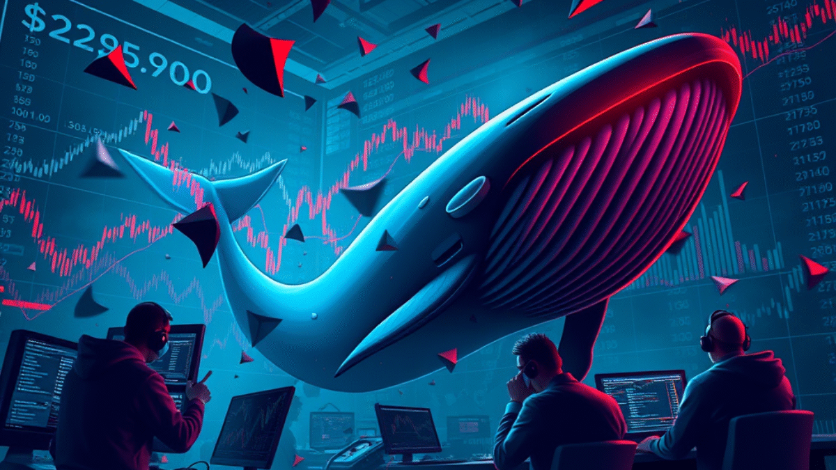 XRP sa prepadá, veľryba na hrane likvidácie za 8 miliónov dolárov