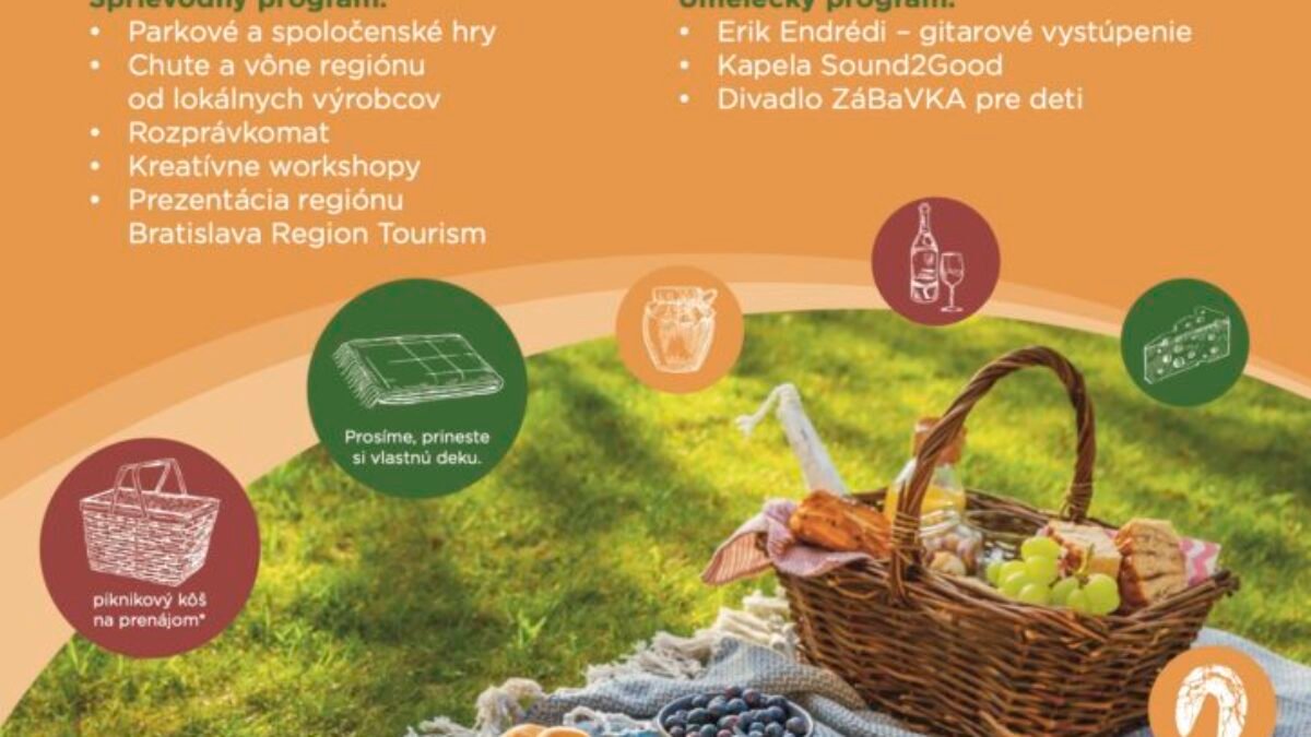 Piknik v parku už čoskoro v Čunove! Hudba, remeslá aj dobroty z regiónu