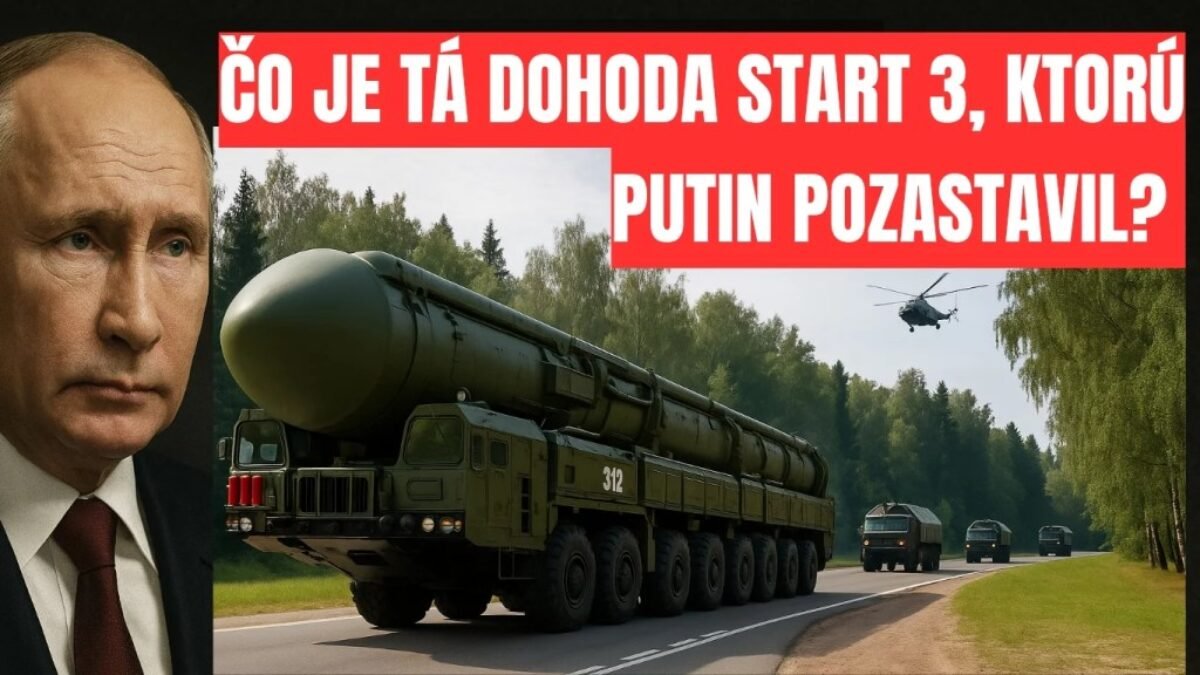 Ruský prezident Vladimir Putin dnes oznámil, že pozastaví účasť Ruska na zmluve START 3.