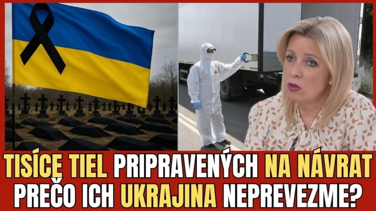 Maria Zacharovová : „Zelenskyj bude prekliaty !“ – Drsné slová z Moskvy