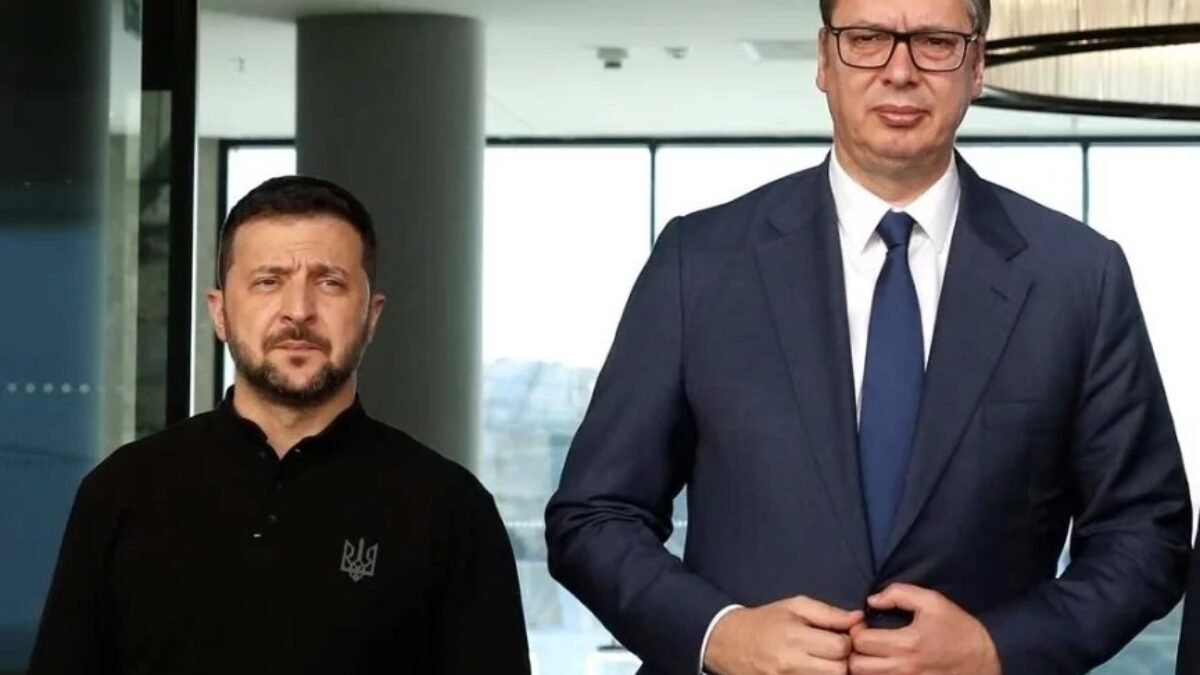 Srbský prezident Aleksandar Vučić dnes navštívi Ukrajinu