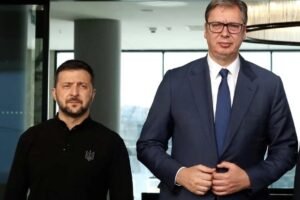Srbský prezident Aleksandar Vučić dnes navštívi Ukrajinu