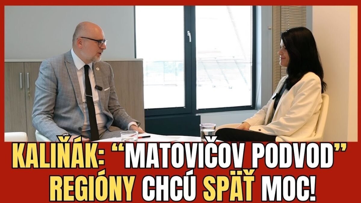 MATOVIČOV VOLEBNÝ TRIK KONČÍ? Michal Kaliňák o zmene volebného systému na Slovensku | TVOTV
