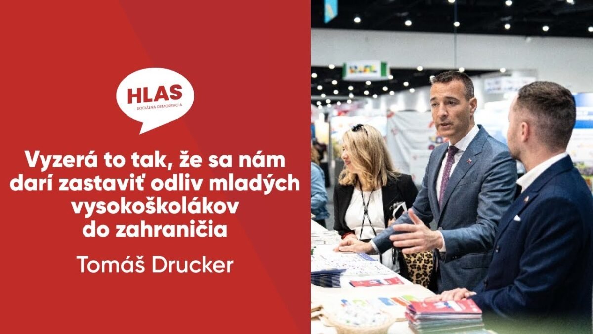 Tomáš Drucker pracuje na lepších a atraktívnejších slovenských vysokých školách