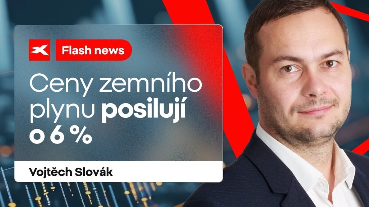 XTB: 🔴 Flash News: Ceny zemního plynu posilují o 6%