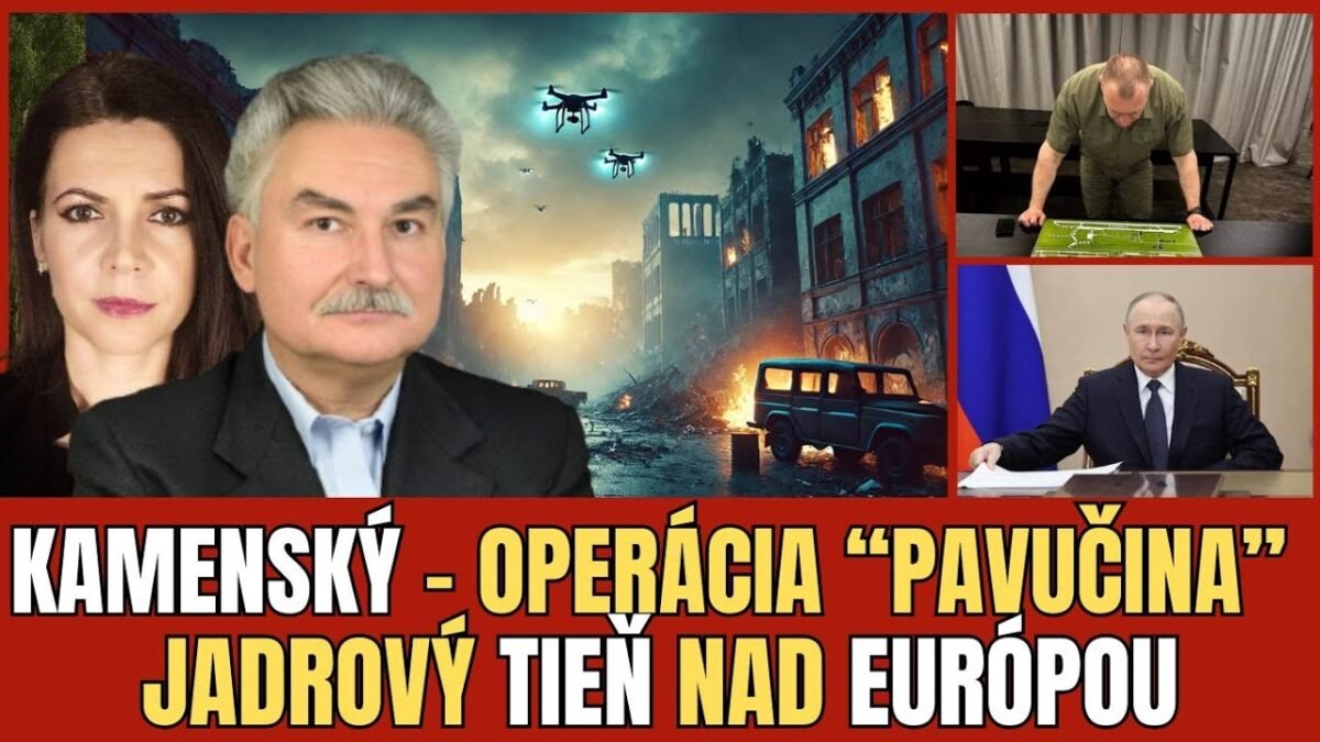 Miroslav Kamenský Pavučina smrti: Ukrajinské drony zaútočili, Rusko hrozí jadrovou pomstou! TVOTV
