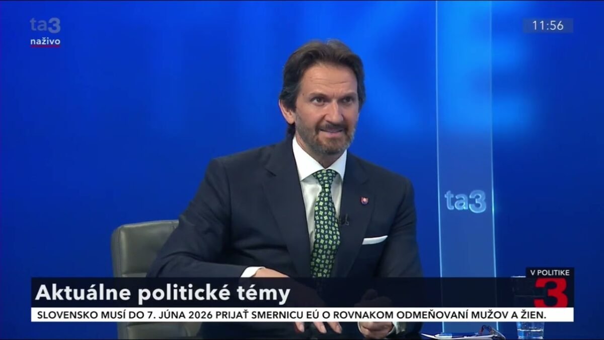 R. KALIŇÁK: NAŠOU POLITICKOU MISIOU JE SPOKOJNOSŤ SLOVÁKOV, NIE BYŤ MILOVANÍ MÉDIAMI