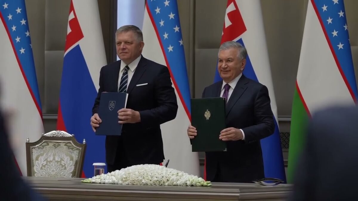 R. FICO: HISTORICKY PRVÁ NÁVŠTEVA V UZBEKISTANE 🇸🇰🤝🏻🇺🇿