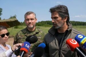 Vyhlásenie pre médiá po návšteve kontingentu španielskych vojakov na Lešti
