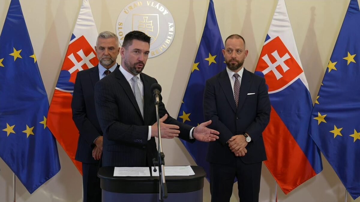 Tlačová konferencia T. Gašpara, R. Takáča a M. Paru k téme: Reakcia na hystériu a klamstvá opozície