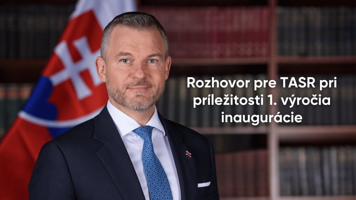 Rozhovor pre TASR pri príležitosti 1. výročia inaugurácie