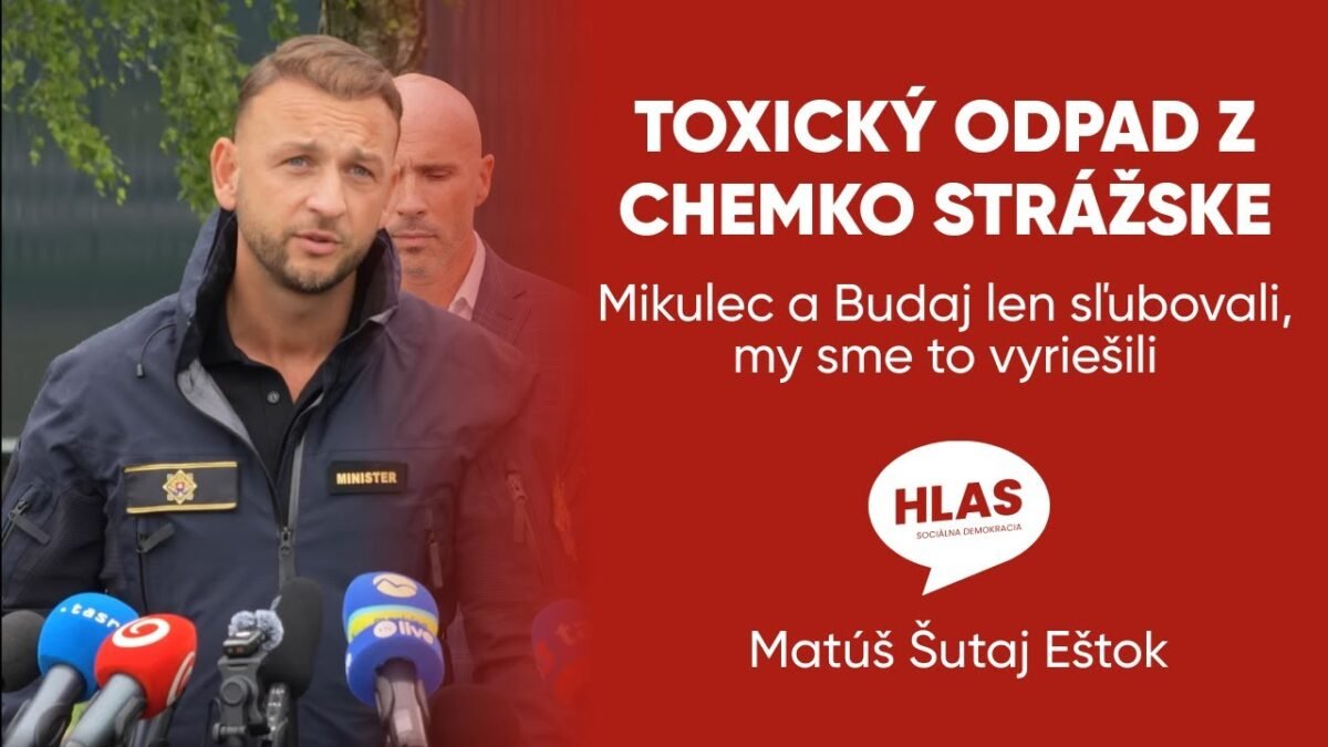 Mikulec a Budaj len sľubovali, my sme to vyriešili – odvážame toxický odpad
