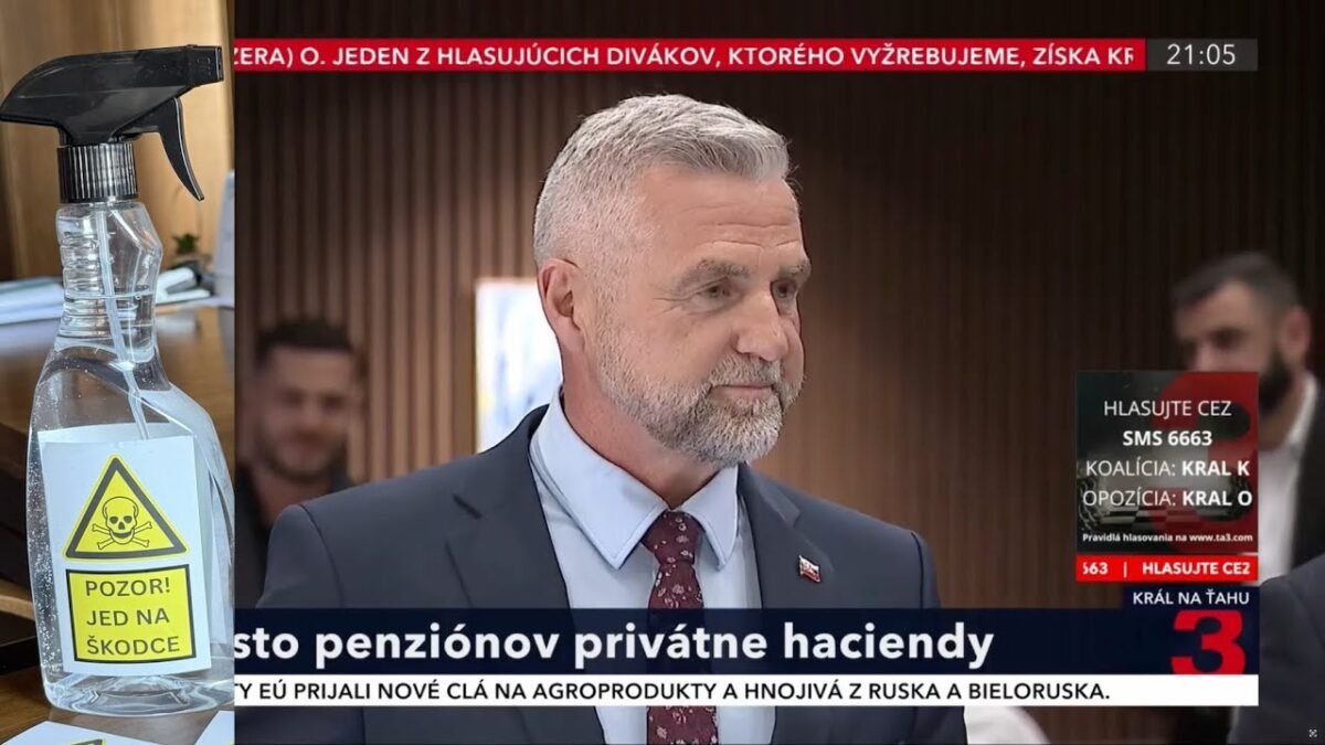 T. GAŠPAR: DAROVAL SOM PS-⁠KU PRÍPRAVOK PROTI ŠKODCOM