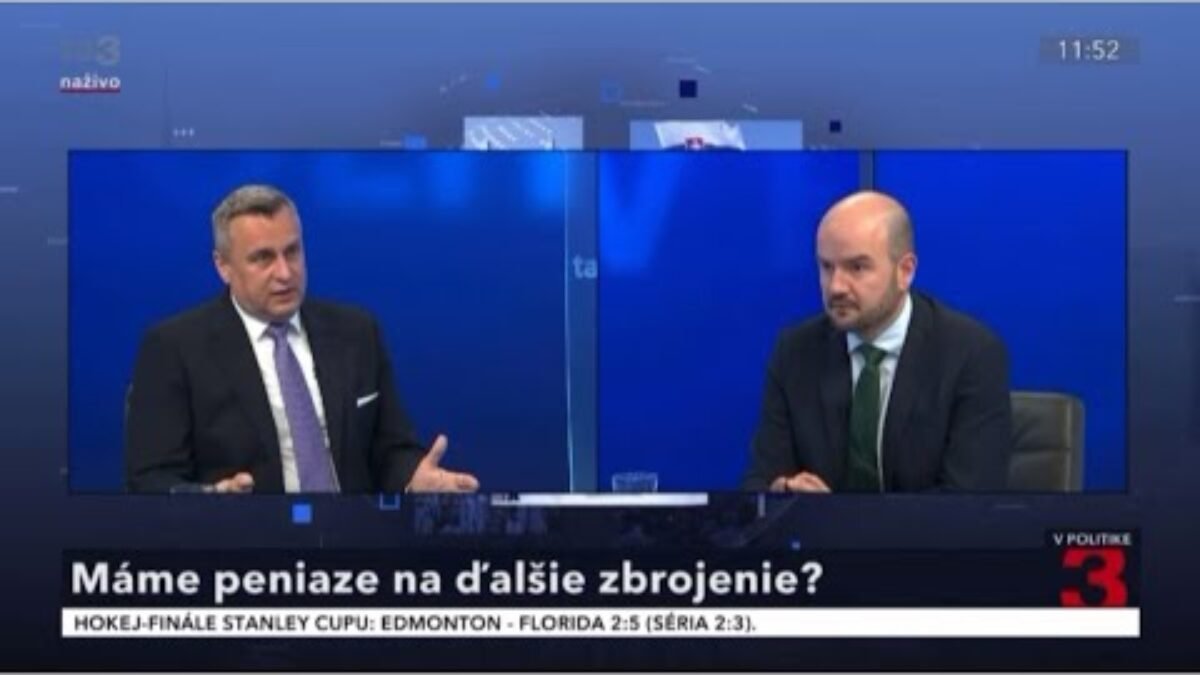 SNS je principiálne proti tomu, aby čo len euro navyše išlo budúci rok do zbrojenia