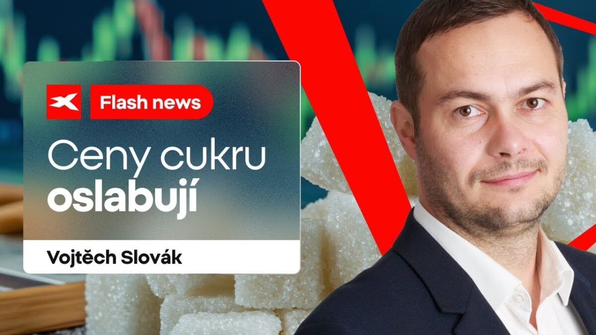 XTB: Flash news: Ceny cukru oslabují o 18% od začátku roku