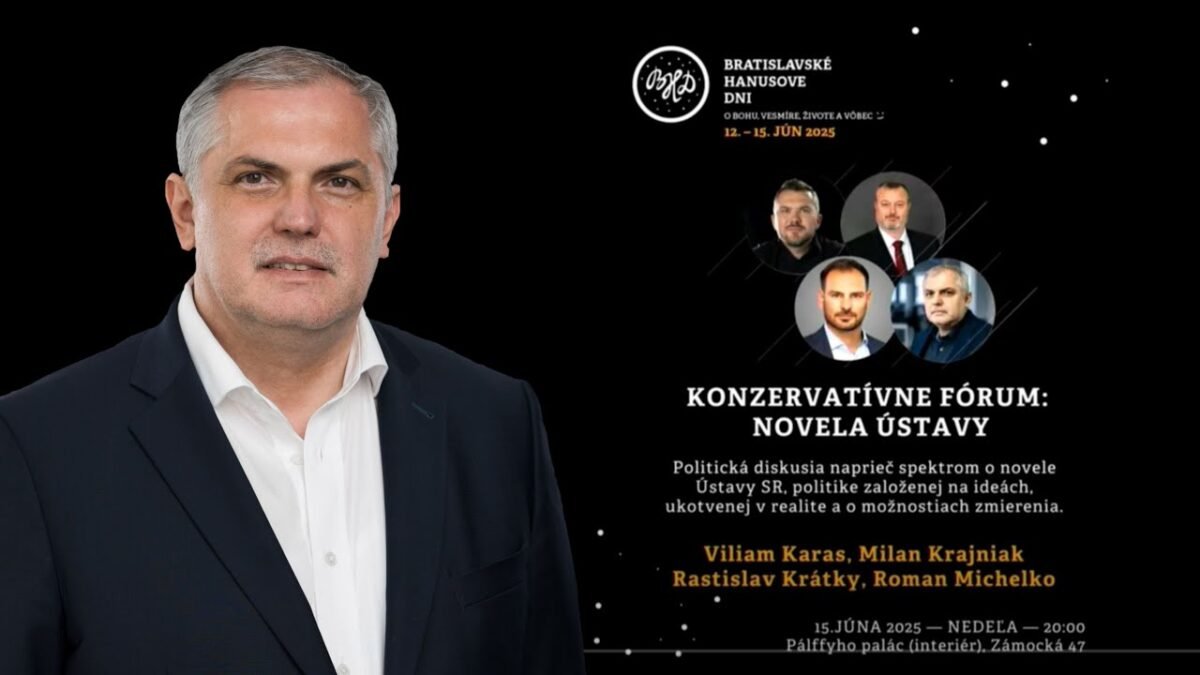 Konzervatívne fórum: Novela ústavy (zostrih BHD).