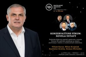Konzervatívne fórum: Novela ústavy (zostrih BHD).