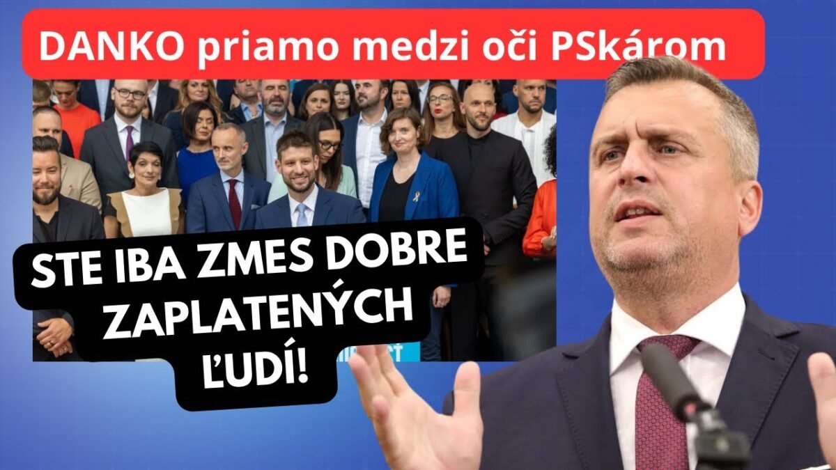 KONEČNE TO niekto povedal !ANDREJ DANKO dal totálne K.O PROGRESÍVCOM !