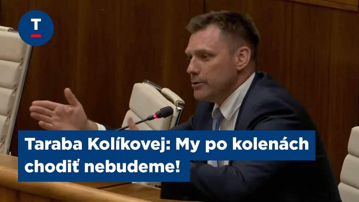 Taraba Kolíkovej: My po kolenách chodiť nebudeme!