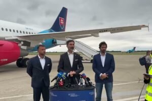 TK Robert Kaliňák, Juraj Blanár a Šutaj Eštok- evakuácia občanov SR z Blízkeho v...