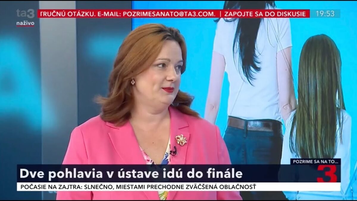 K. R. NEVEĎALOVÁ: Z NÁVRATU K NORMÁLNOSTI VRIE LIBERÁLOM V ŽILÁCH KRV
