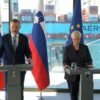 Spoločná tlačová konferencia s prezidentkou Slovinskej republiky
