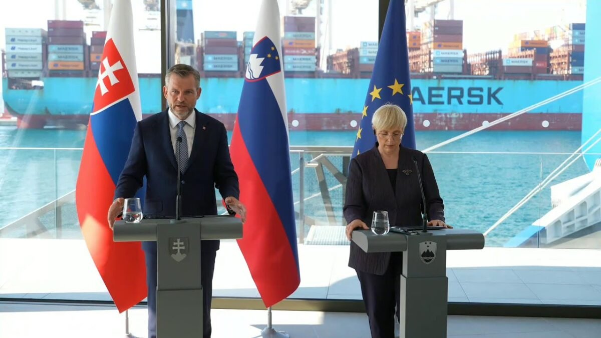Spoločná tlačová konferencia s prezidentkou Slovinskej republiky