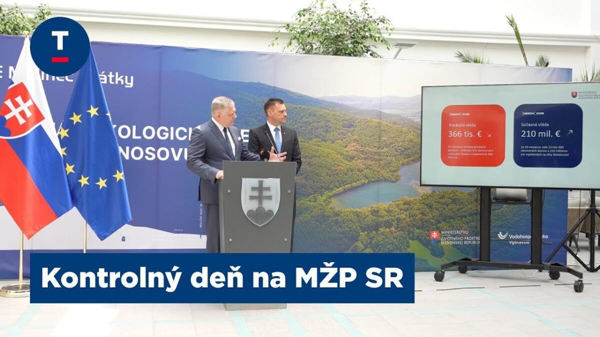 Kontrolný deň na MŽP SR