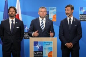 Vyhlásenie po skončení samitu NATO v Haagu