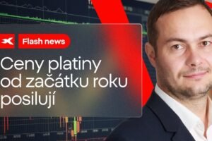 XTB: Ceny platiny od začátku roku posilují o 45 %