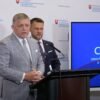 TK predsedu vlády SR R. Fica a ministra S. Migaľa po rokovaní na MIRRI