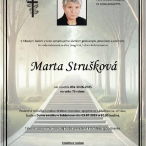 Mesto Trenčín: Marta Strušková
